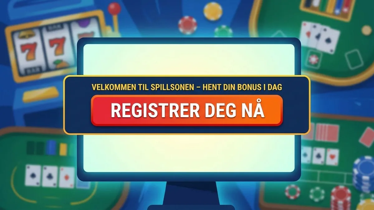 Registrer deg med bonus